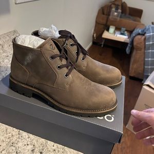 Ecco brown boots. Brand new